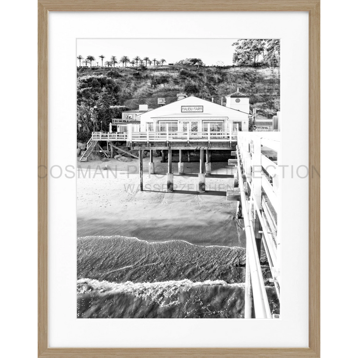 Poster Kalifornien Malibu Beach ’Pier’ K95 - Eiche