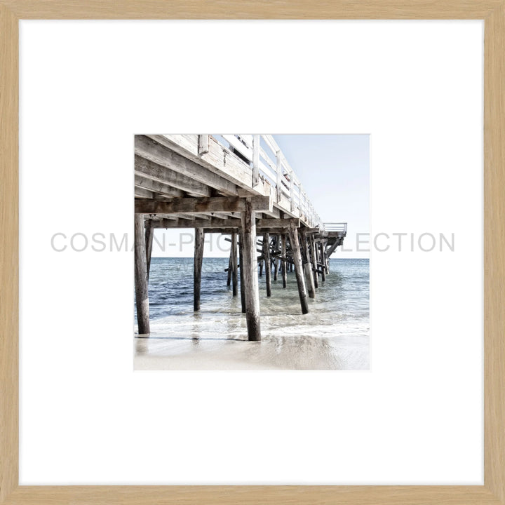 Fotografie Kalifornien Malibu ’Pier’ K69O - 43x43cm