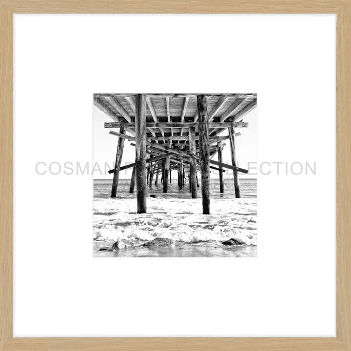 Fotografie Kalifornien Malibu ’Pier’ K85O - 43x43cm