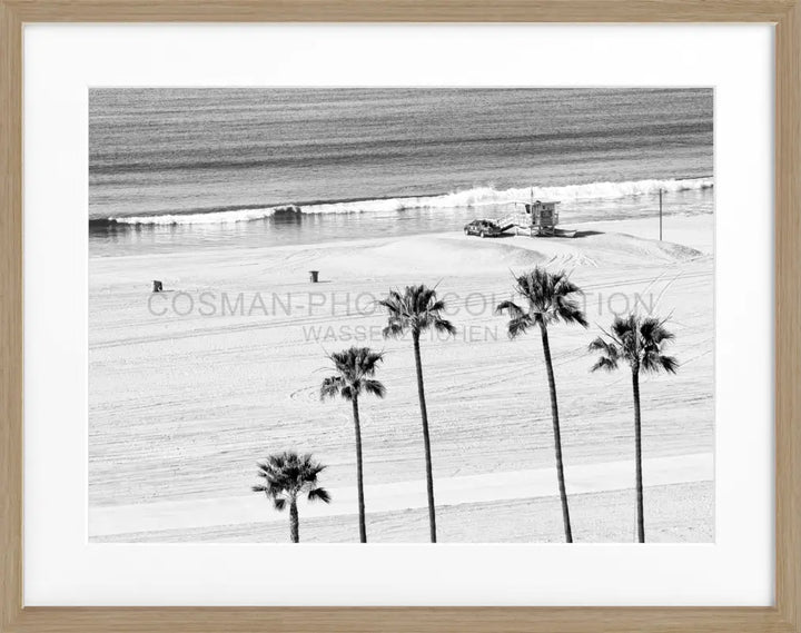 Poster Kalifornien Santa Monica ’Beach’ K100 - Eiche