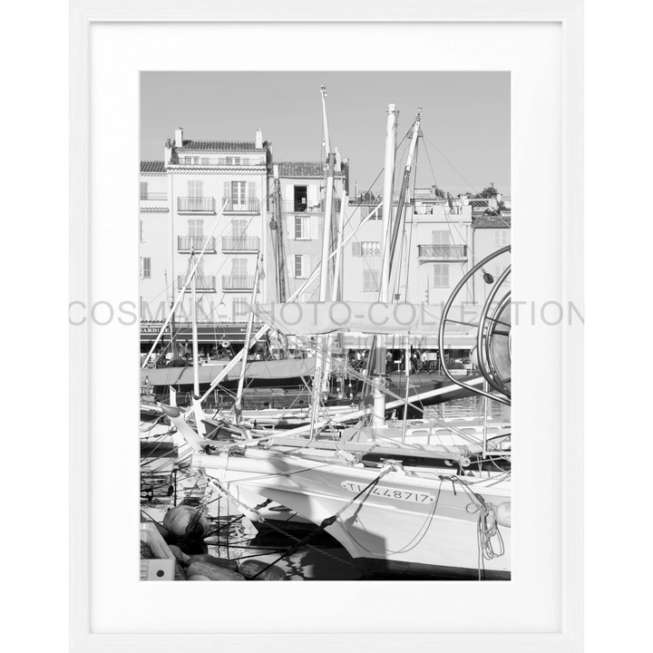 Poster Saint Tropez ST22 - Weiss 1.5cm / S (25cm x 31cm)