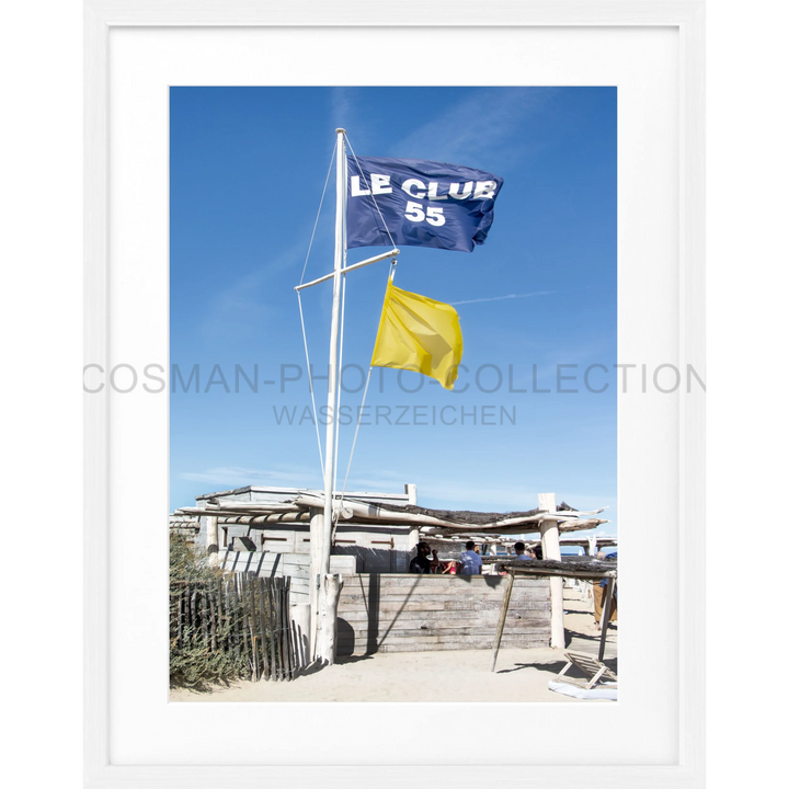 Poster Saint Tropez ’Le Club 55’ ST32 - Weiss 1.5cm / S