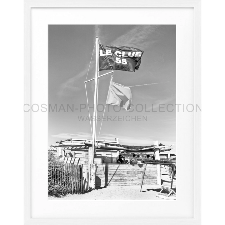 Poster Saint Tropez ’Le Club 55’ ST32 - Weiss 1.5cm / S