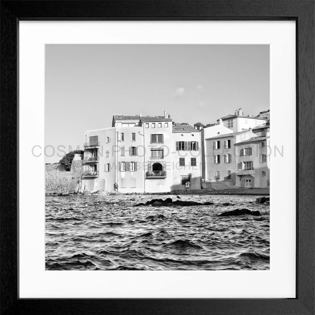 Poster Saint Tropez ST04Q - Schwarz 3cm / Motiv: