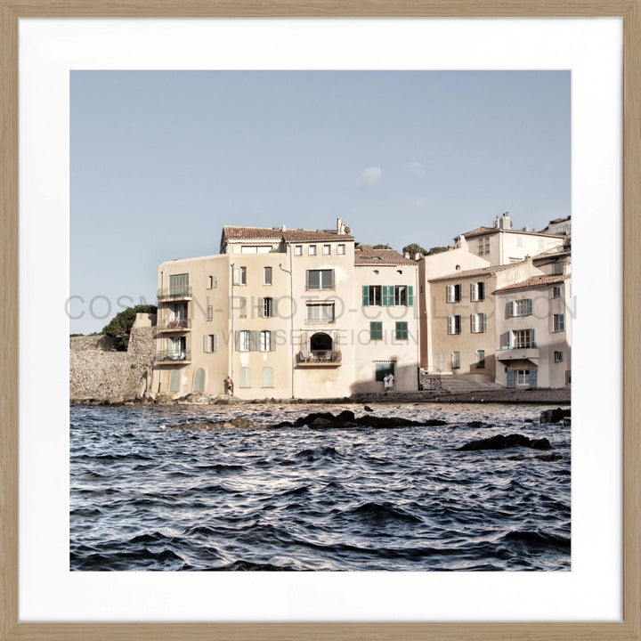 Poster Saint Tropez ST04Q - Eiche Furnier 1.5cm / Motiv: