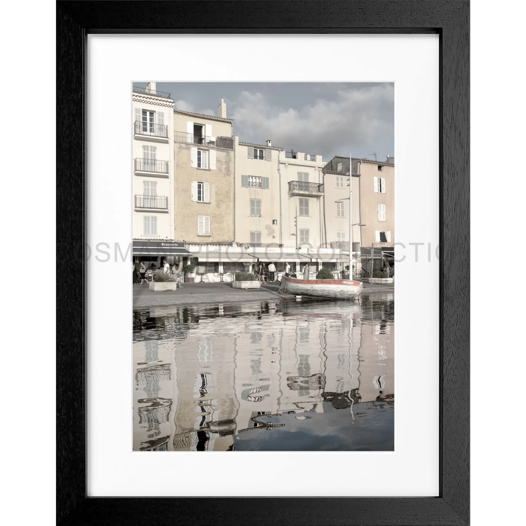 Poster Saint Tropez ST21 - Schwarz 3cm / S (25cm x 31cm)