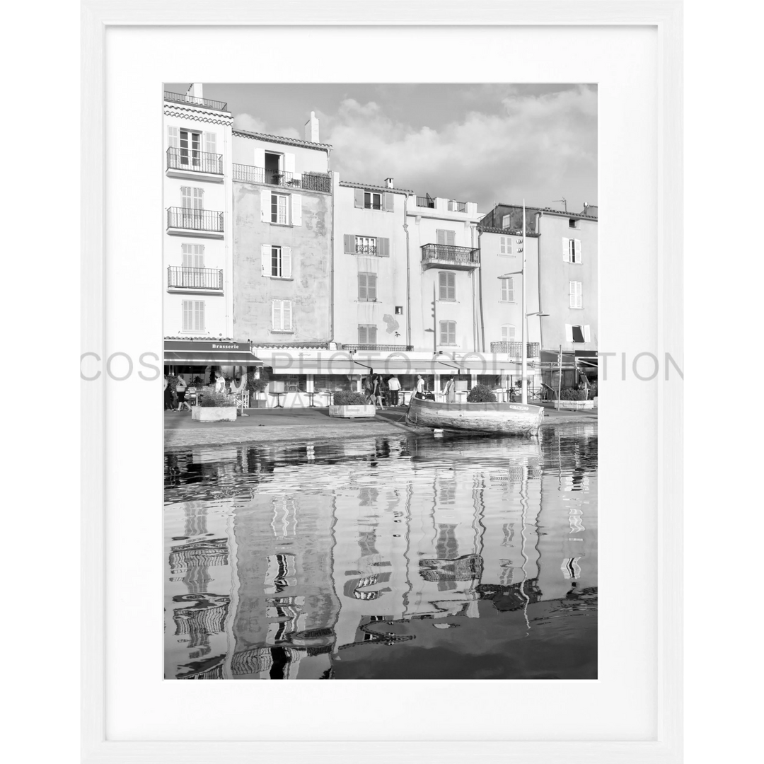 Poster Saint Tropez ST21 - Weiss 1.5cm / S (25cm x 31cm)