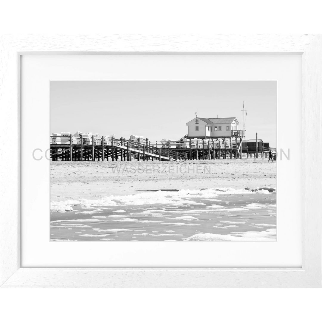 Fotografie Sankt Peter Ording ’Beach’ SPO01 - Weiss 3cm