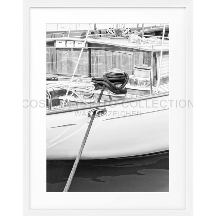 Poster Saint Tropez ST33 - Weiss 1.5cm / S (25cm x 31cm)