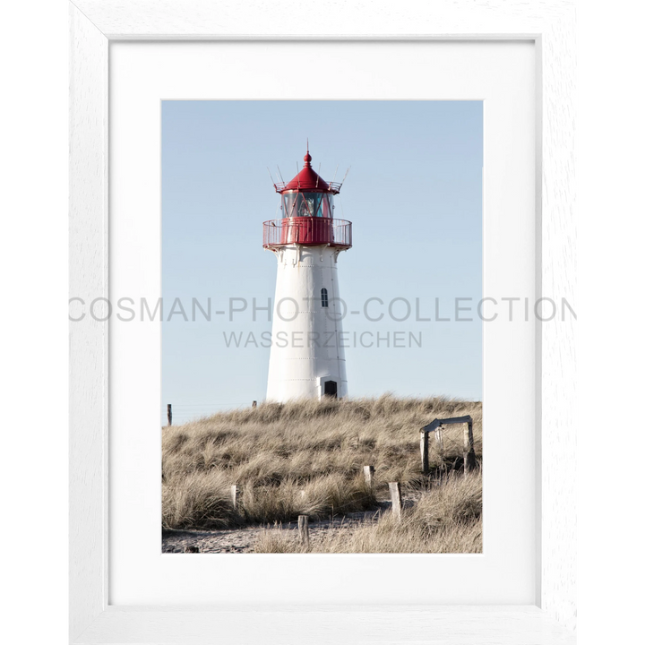 Cosman-Interior Motiv: farbe / Grösse: S (25cm x 31cm) / Rahmenfarbe: weiss matt Poster Sylt SY73