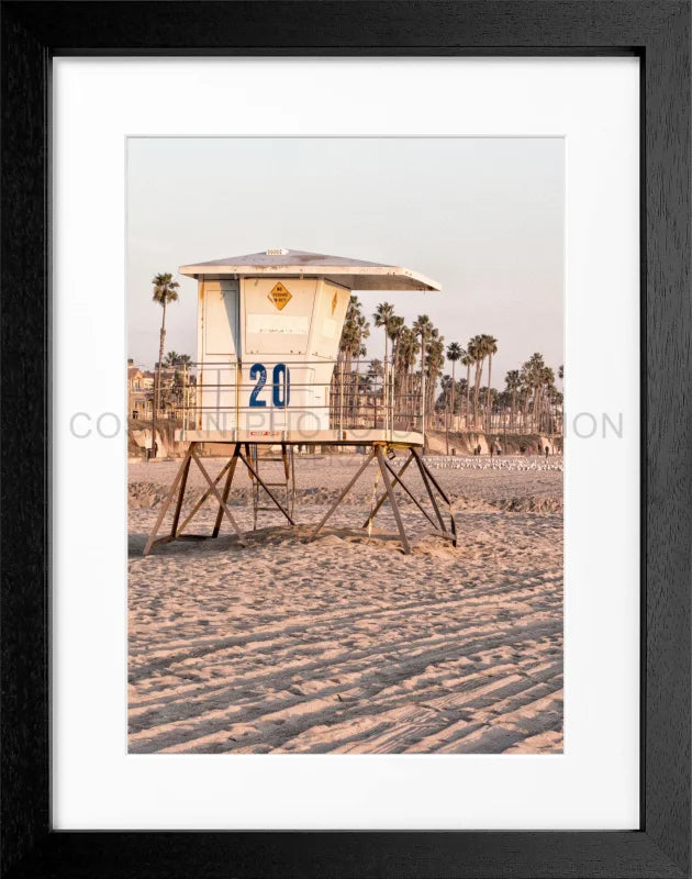 Poster Kalifornien Huntington Beach ’Lifeguard’ K155A