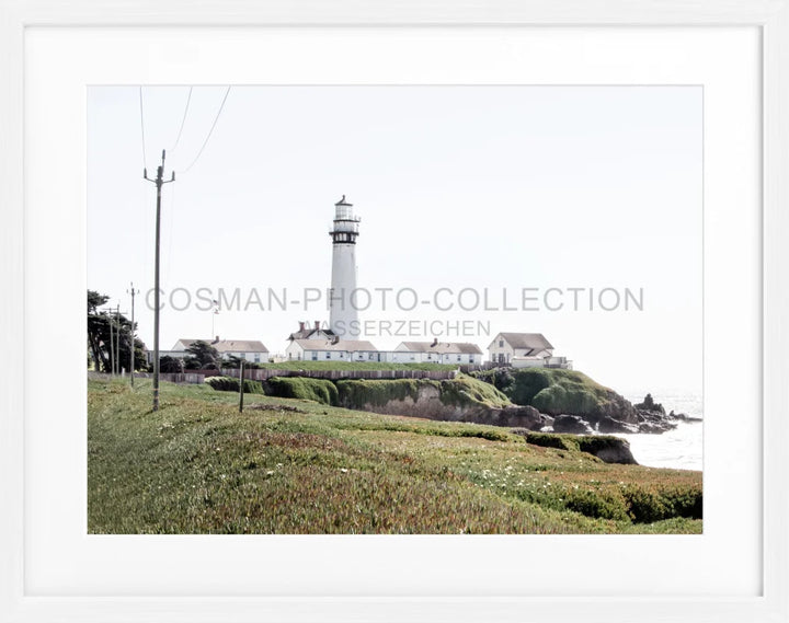 Poster Kalifornien ’Lighthouse’ L02 - Weiss 1.5cm