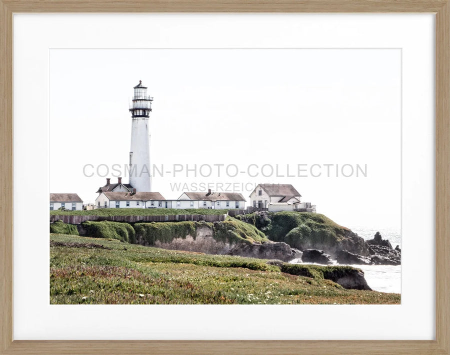 Poster Kalifornien ’Lighthouse’ L10 - Eiche Furnier