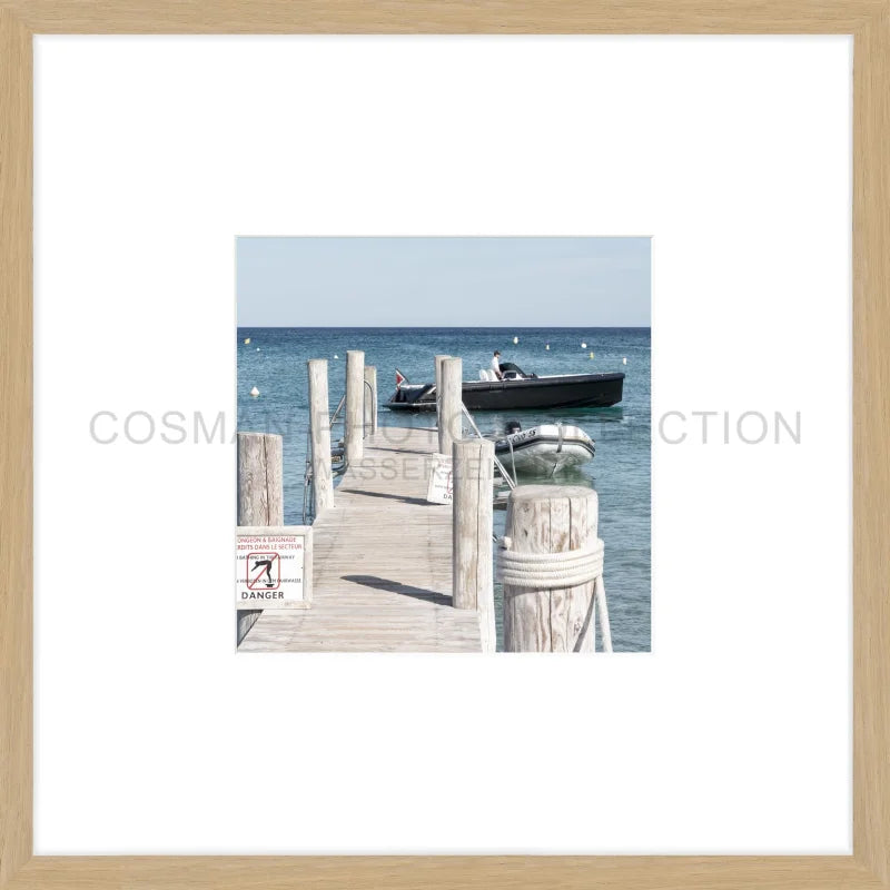 Poster ’Steg Le Club 55’ Saint Tropez ST39OB - 43x43cm