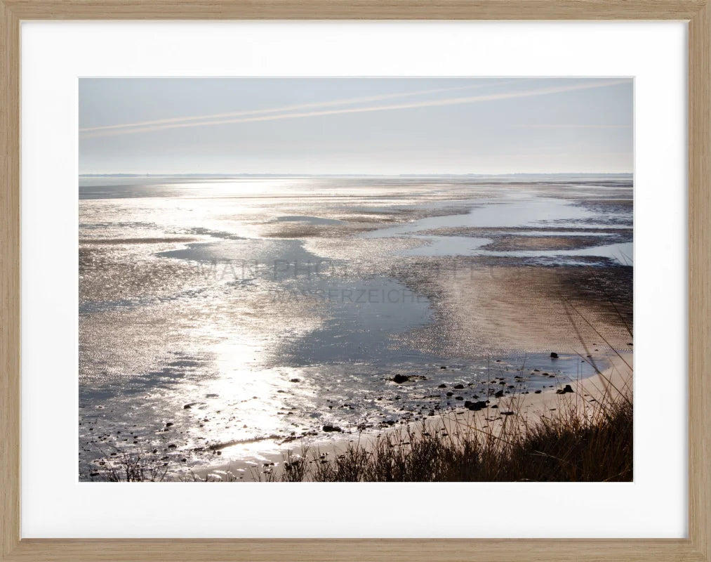 Poster Sylt ’Wattenmeer’ SY81 - Eiche Furnier 1.5cm