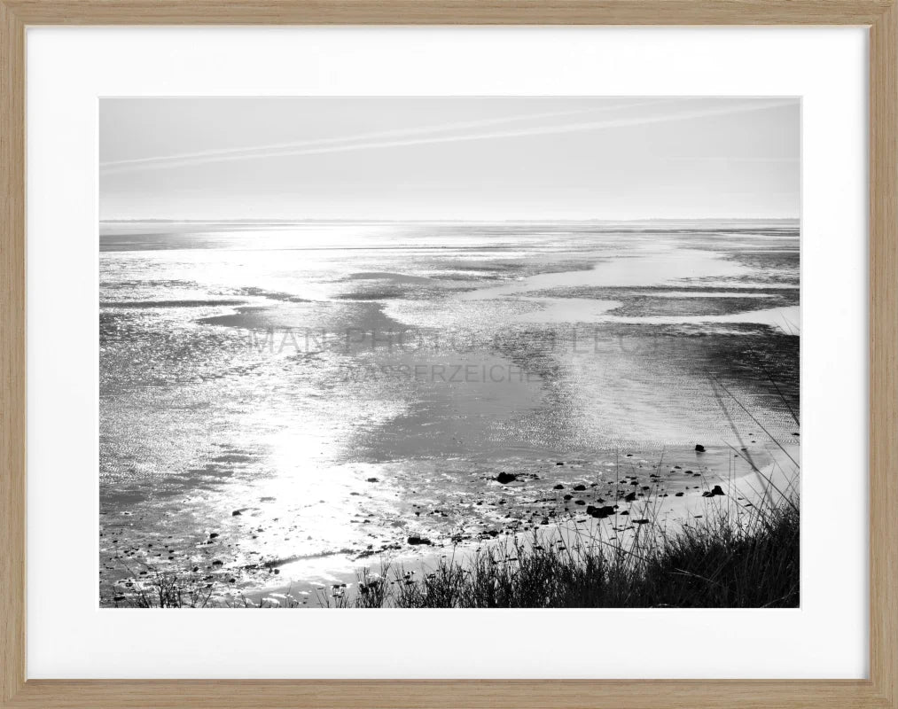 Poster Sylt ’Wattenmeer’ SY81 - Eiche Furnier 1.5cm